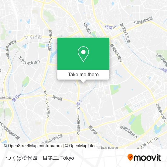 つくば松代四丁目第二 map