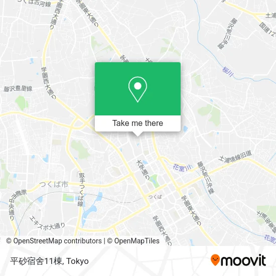 平砂宿舍11棟 map