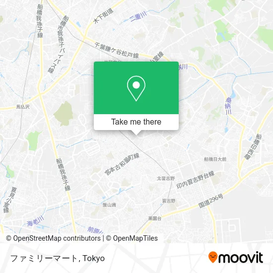 ファミリーマート map