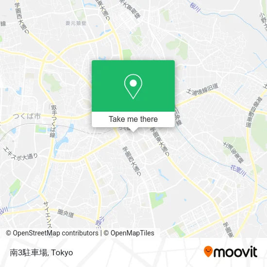 南3駐車場 map