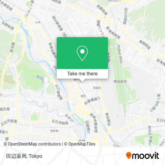 田辺薬局 map