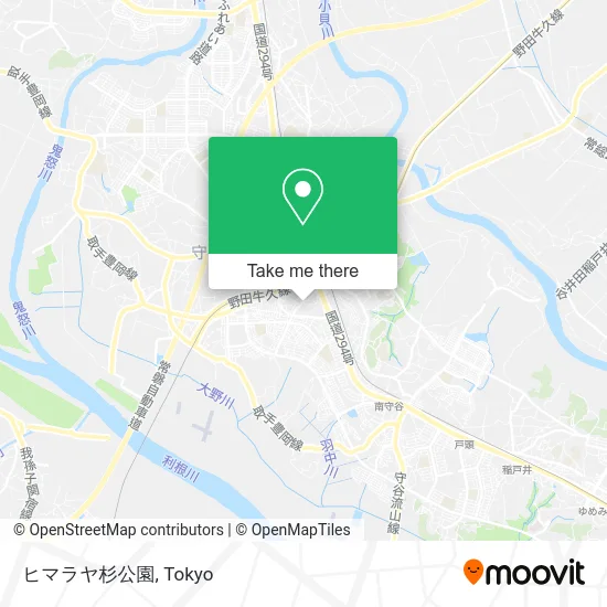 ヒマラヤ杉公園 map