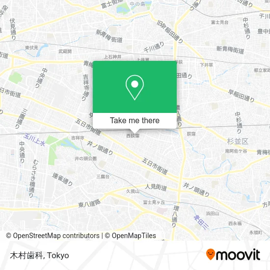 木村歯科 map