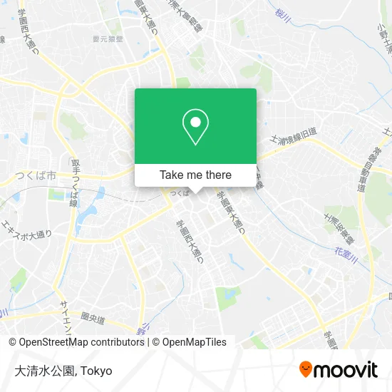 大清水公園 map