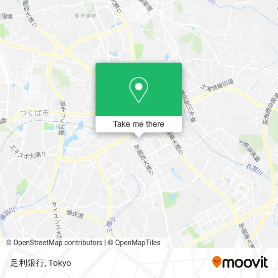 足利銀行 map