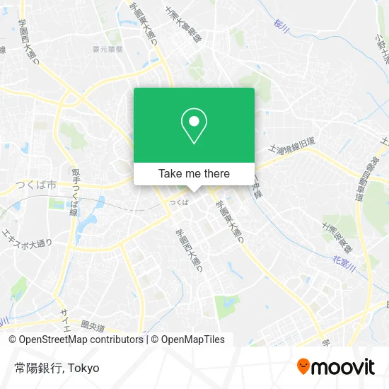 常陽銀行 map