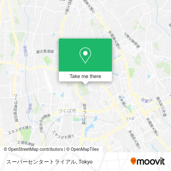 スーパーセンタートライアル map