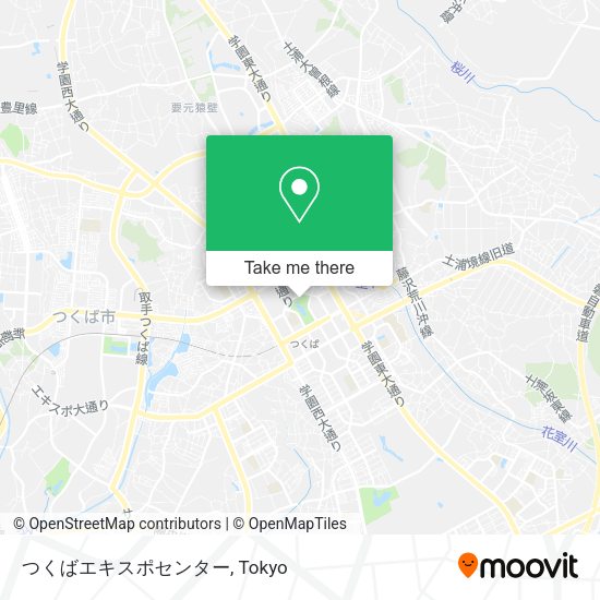 つくばエキスポセンター map