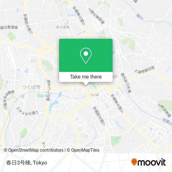 春日3号棟 map