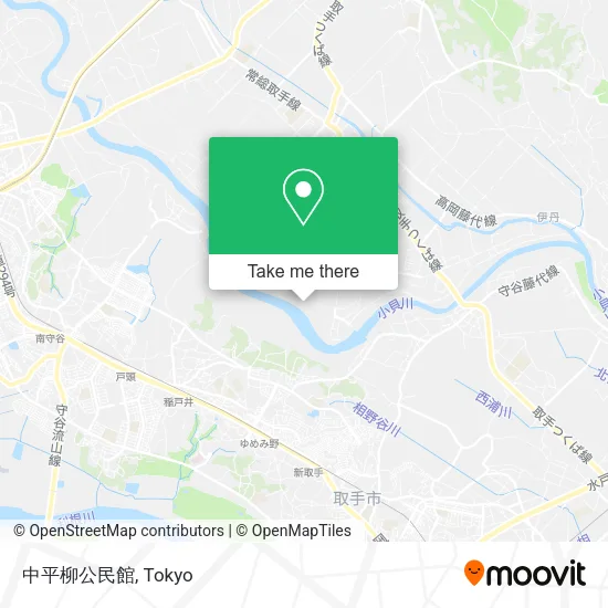 中平柳公民館 map