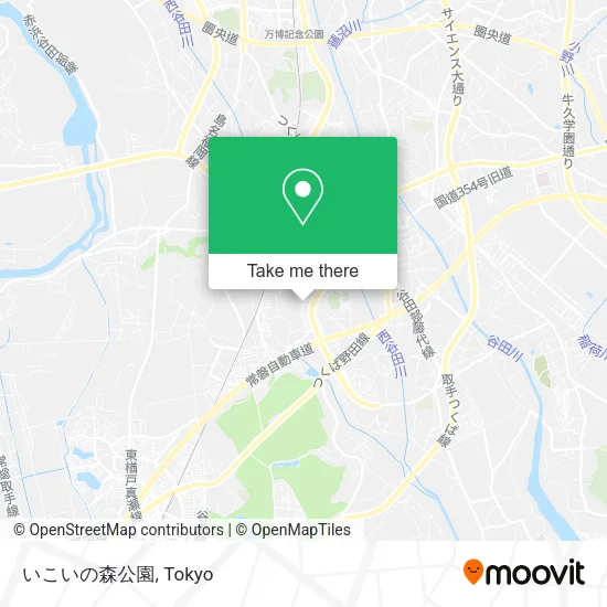 いこいの森公園 map