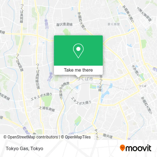Tokyo Gas map
