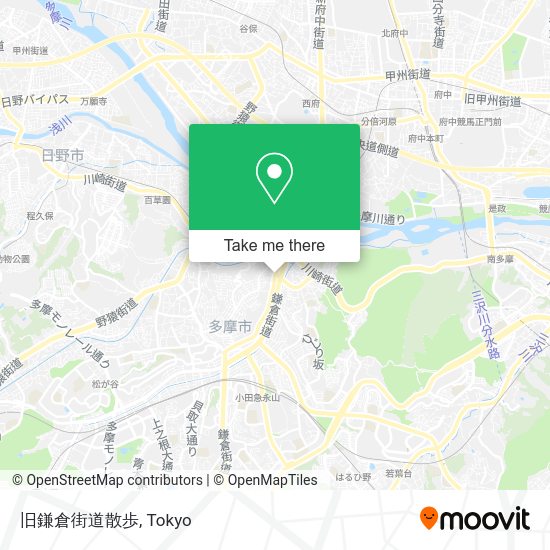 旧鎌倉街道散歩 map