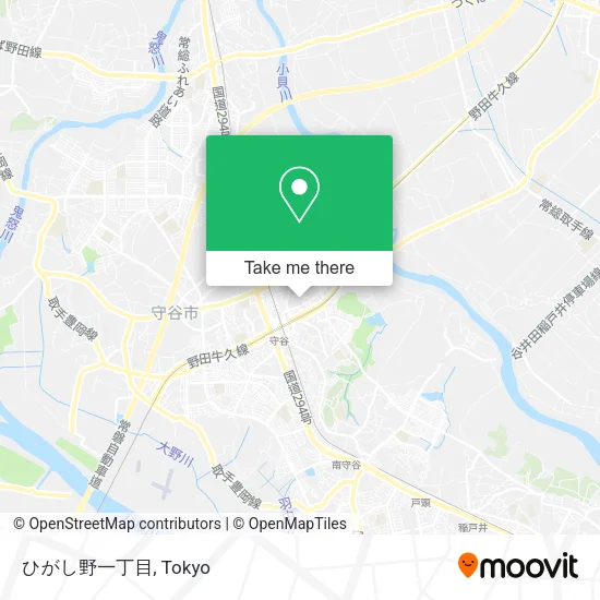 ひがし野一丁目 map