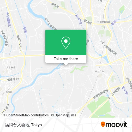 福岡台入会地 map