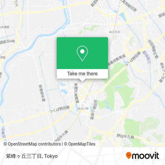 Purple Peak Hills Third District map