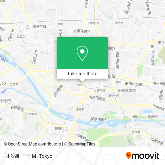 本宿町一丁目 map