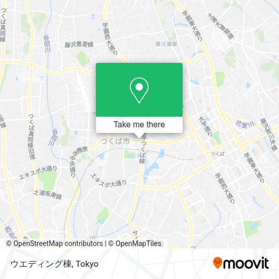 ウエディング棟 map