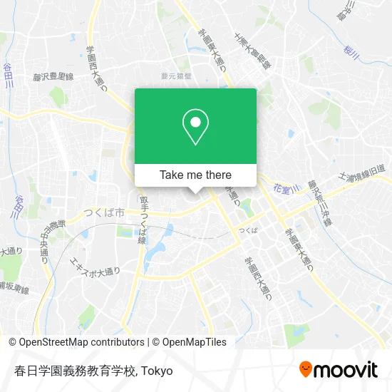 春日学園義務教育学校 map