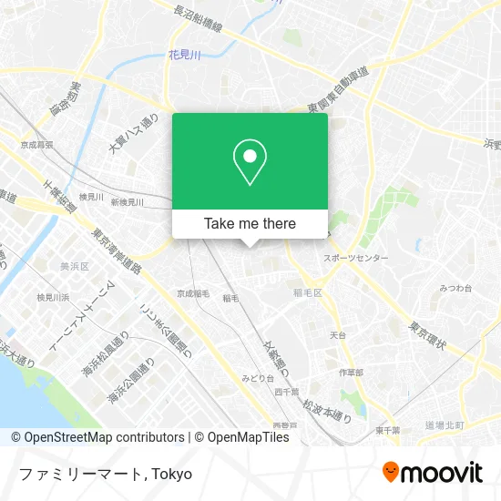 ファミリーマート map