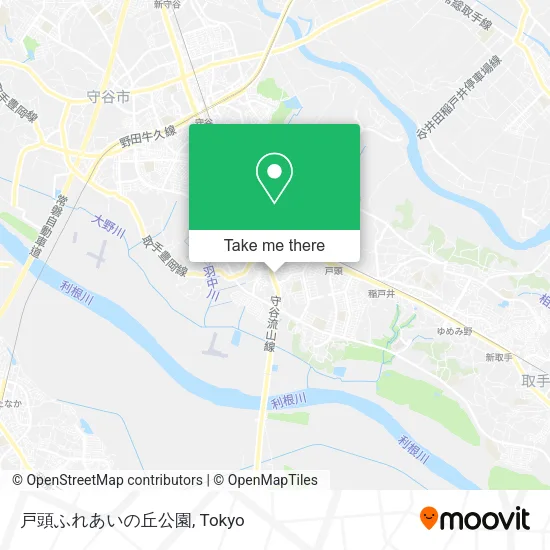 戸頭ふれあいの丘公園 map
