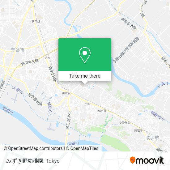 みずき野幼稚園 map