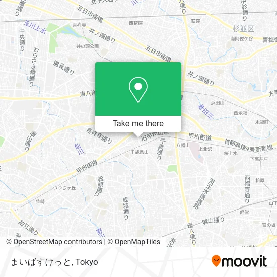 まいばすけっと map
