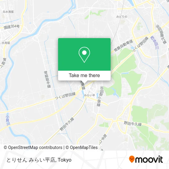 とりせん みらい平店 map
