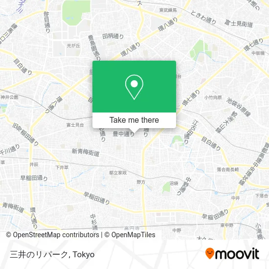 三井のリパーク map