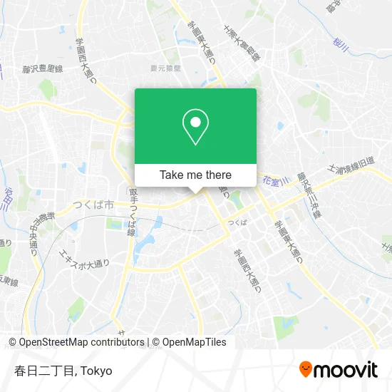 春日二丁目 map