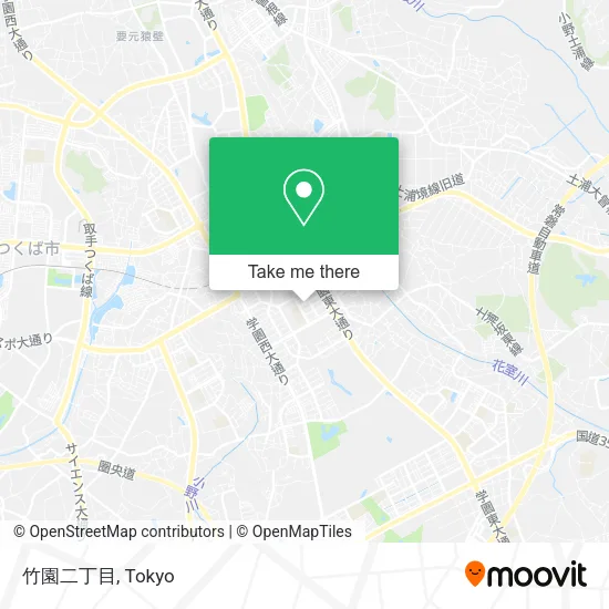 竹園二丁目 map