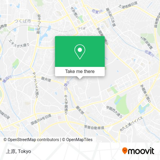 上原 map