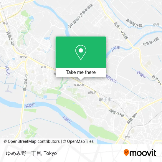 ゆめみ野一丁目 map