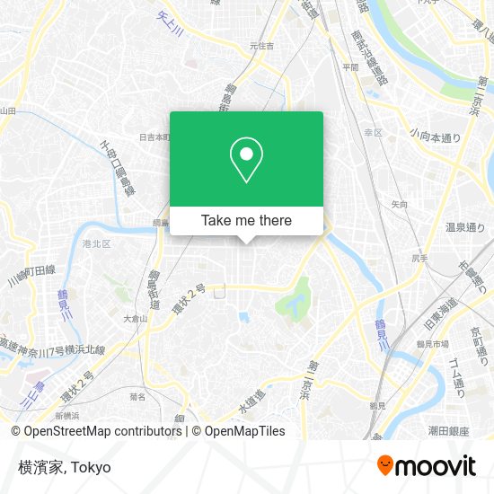 横濱家 map