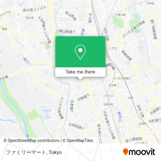 ファミリーマート map
