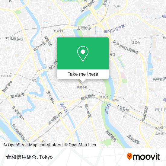 青和信用組合 map