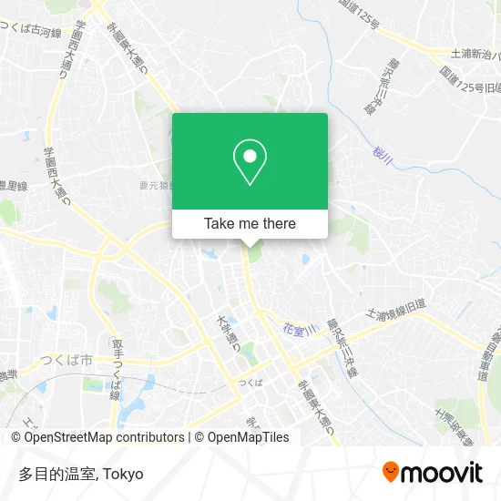 多目的温室 map