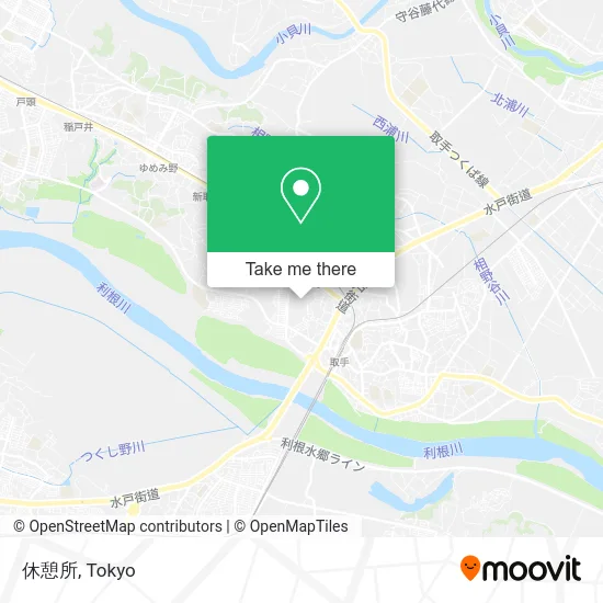 休憩所 map