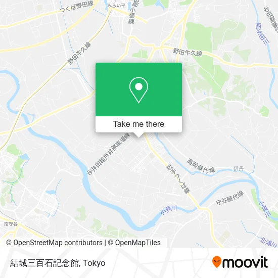 結城三百石記念館 map
