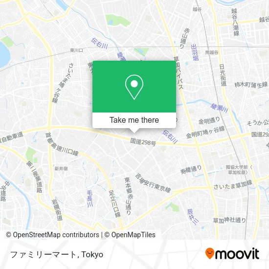 ファミリーマート map