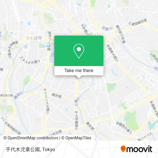 手代木児童公園 map