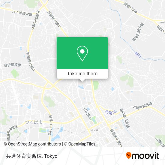 共通体育実習棟 map
