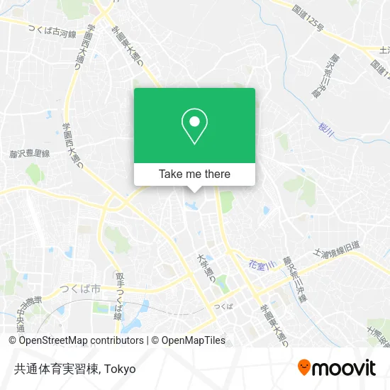共通体育実習棟 map