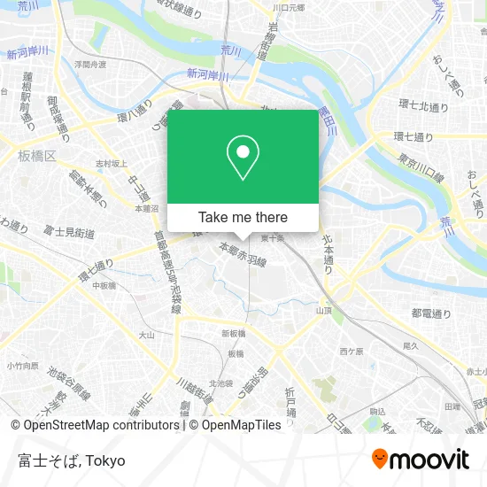 富士そば map