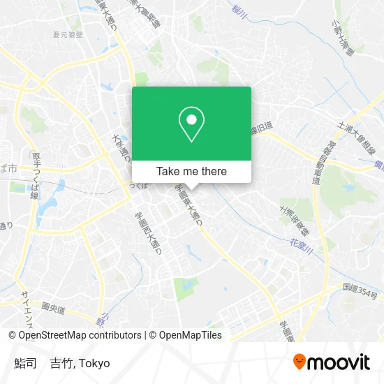 鮨司　吉竹 map