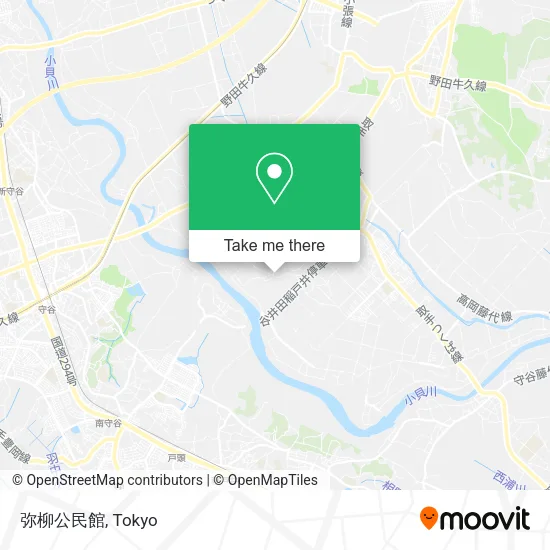 弥柳公民館 map