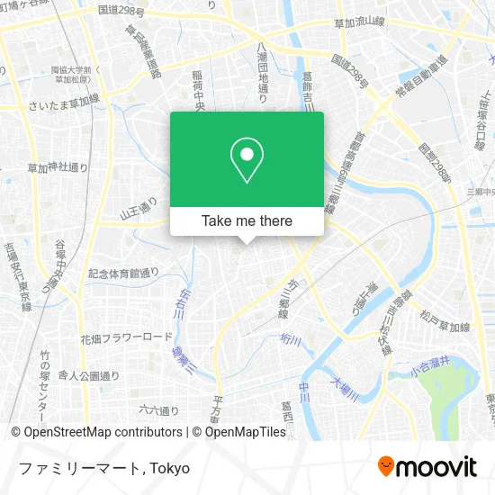 ファミリーマート map