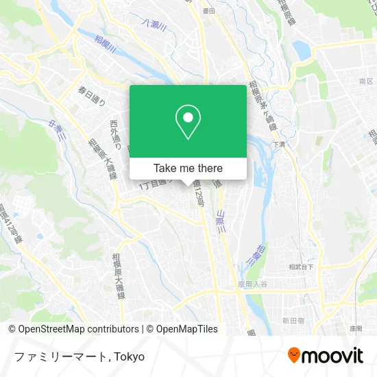 ファミリーマート map