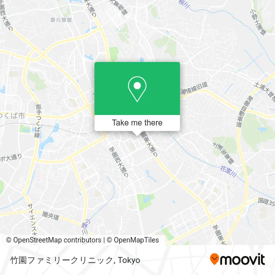 竹園ファミリークリニック map