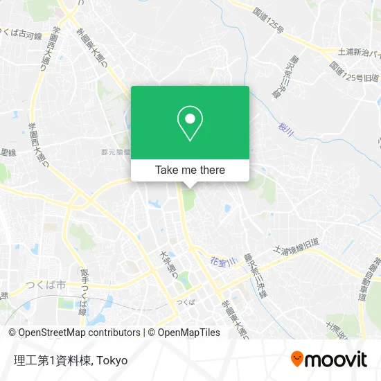 理工第1資料棟 map